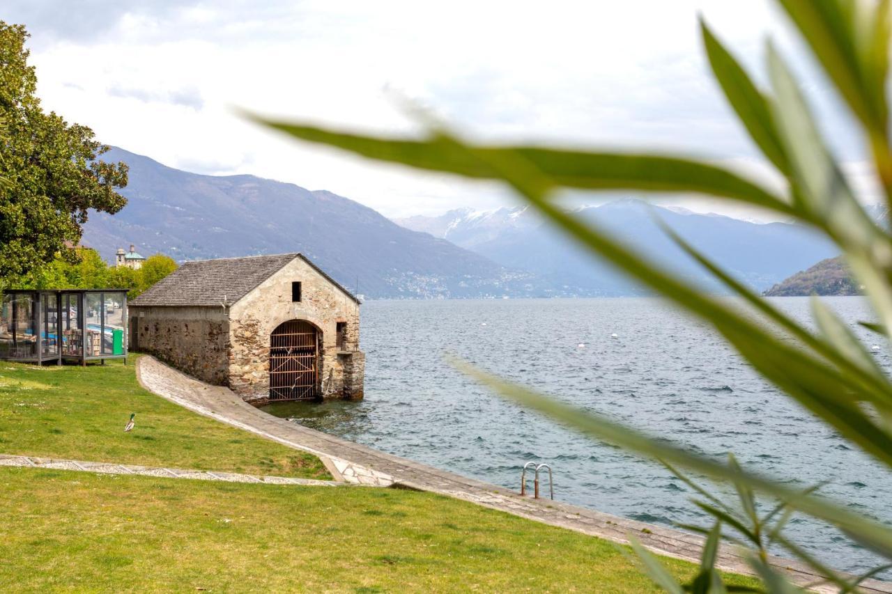 La Maison Des Lions Appartamenti Vacanze Accesso Diretto Alla Spiaggia Localita Amore Cannobio Exterior foto